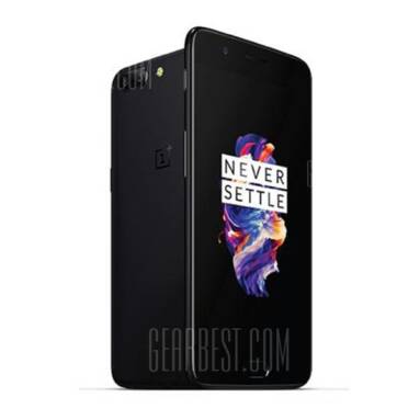 $513 with coupon for OnePlus 5 NFC 4G Phablet  –  8GB RAM 128GB ROM  BLACK from GearBest