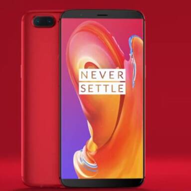 €403 with coupon for OnePlus 5T Global ROM Lava Red 8GB RAM 128GB ROM Smartphone from BANGGOOD