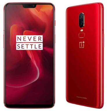 €418 with coupon for OnePlus 6 A6000 4G Phablet 8GB RAM 128GB ROM International Version – RED from GearBest