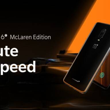 €711 with coupon for OnePlus 6T McLaren 4G Phablet – ORANGE from GearBest