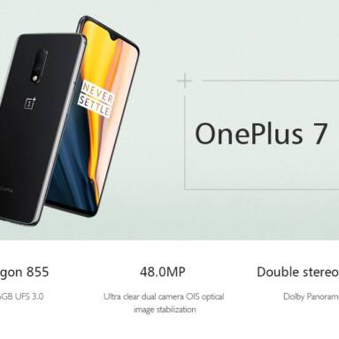 €222 with coupon for OnePlus 7 6.41 Inch FHD+ AMOLED Waterdrop Display 60Hz NFC 3700mAh 48MP Rear Camera 8GB 256GB Snapdragon 855 Octa Core UFS 3.0 4G Smartphone – RED Global Rom from BANGGOOD