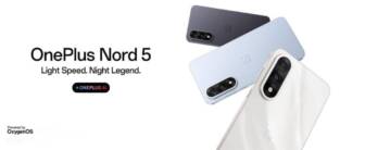 €310 with coupon for OnePlus Nord 5 Smartphone from GSHOPPER (free EU power adapter kit)