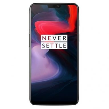 €469 with coupon for OnePlus 6 4G Phablet 8GB RAM 128GB ROM International Version – MIDNIGHT BLACK from GEARBEST