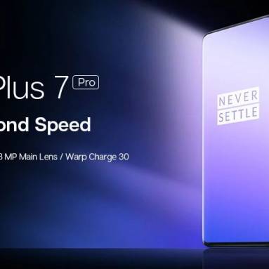 €270 with coupon for OnePlus 7 Pro 6.67 inch QHD+ AMOLED 90Hz NFC 4000mAh 48MP Rear Camera 8GB 256GB UFS 3.0 Snapdragon 855 Octa core 4G Smartphone from BANGGOOD