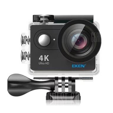 $41 with coupon Original EKEN H9R 4K Action Camera Ultra HD  –  EU PLUG  BLACK from GearBest