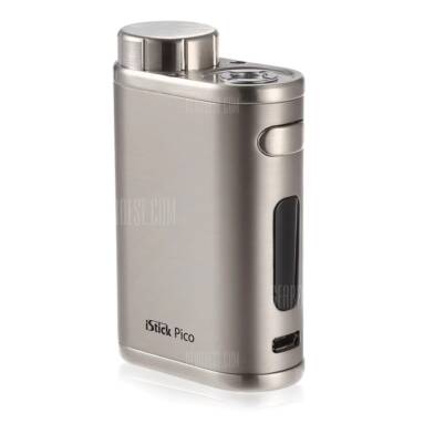$14 flashsale for Original Eleaf iStick Pico 75W TC Box Mod  –  BRUSHED SILVER from GearBest