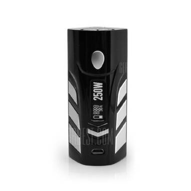 $106 with coupon for Original Hcigar VT250S Box Mod  –  BLACK from GearBest