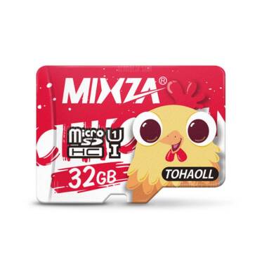 $11 flash sale for Original MIXZA TOHAOLL Memory Card for Phone  – 32G RED from GearBest