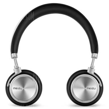 $47 with coupon for Original Meizu HD50 Hi-Fi Over-ear Headphones BLACK from Gearbest