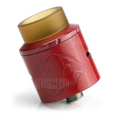 $17 with coupon for Original OBS Cheetah II RDA TPD Version Pearl Red from GearBest