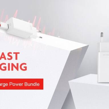€14 with coupon for Original OnePlus Charge Power Bundle – WHITE from GearBest