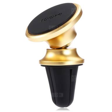 $5 with coupon for Original ROIDMI Car Holder  –  GOLDEN from GearBest