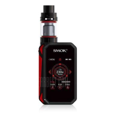 $75 flashsale for Original SMOK G – PRIV2 Kit  –  BLACK RED from GearBest