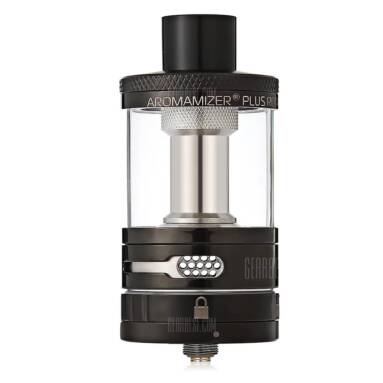 $30 flashsale for Original STEAM CRAVE Aromamizer Plus RDTA 10ml with Top Filling / Bottom Adjustable Airflow for E Cigarette  –  BLACK from GearBest