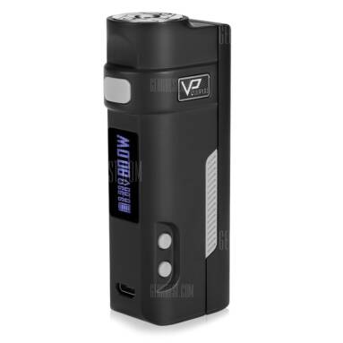 $32 flash sale for Original Voopoo NEWBIE E007 80W Box Mod – BLACK AND GREY from GearBest
