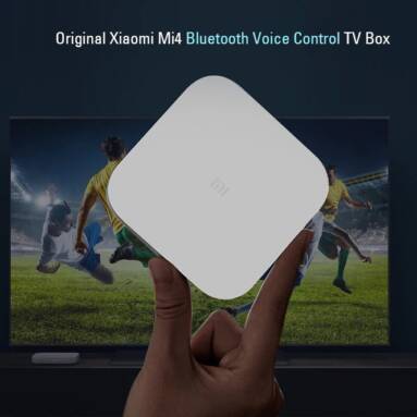 $49 with coupon for Original Xiaomi Mi Box 4 Bluetooth Voice Control TV Box from GearBest