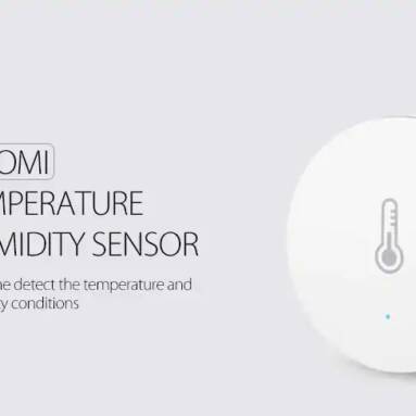 $7 with coupon for Original Xiaomi Mi Smart WiFi Remote Control Multi-functional Gateway Upgrade – WHITE XIAOMI TEMPERATURE AND HUMIDITY SENSOR from GearBest