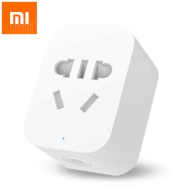 $12 with coupon for Original Xiaomi Mi Home Smart WiFi Socket WHITE from Gearbest