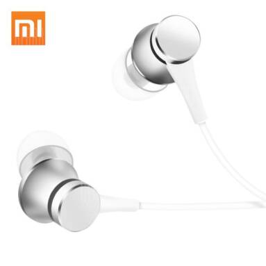 $7 with coupon for Original Xiaomi Piston In Ear Earphones Fresh Version  –  SILVER from GearBest