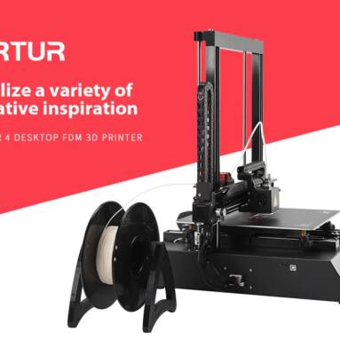 $399 with coupon for Ortur Ortur – 4 3D Printer Kit – Black EU Plug from GEARBEST