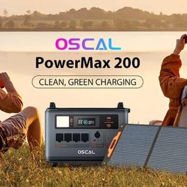 €229 with coupon for Oscal PM200 200W Foldable Solar Panel from EU / US warehouse GEEKBUYING