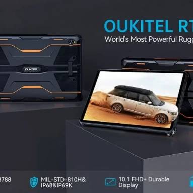 €244 with coupon for Oukitel RT2 Rugged Tablet 8GB+128GB from HEKKA