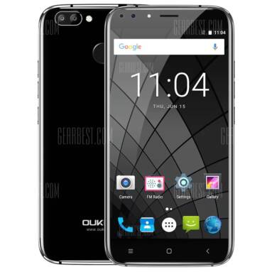 $67 with coupon for Oukitel U22 3G Phablet  –  EU PLUG  BLACK from GearBest