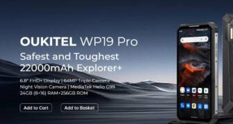 €223 with coupon for Oukitel WP19 Pro Rugged Phone 256GB NFC from GSHOPPER