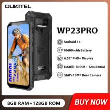 €118 with coupon for Oukitel WP23 Pro Waterproof Rugged Smartphone 128GB from GSHOPPER