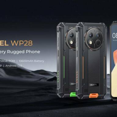 €169 with coupon for Oukitel WP28 Rugged Smartphone 8GB+256GB from EU warehouse GEEKBUYING