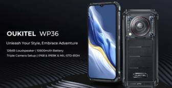 €123 with coupon for Oukitel WP36 Rugged Phone 128GB from GSHOPPER