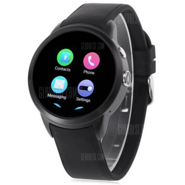 $79 with coupon for Ourtime X200 3G Smartwatch Phone  –  BLACK from GearBest