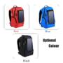 Outdoor Charging Backpack + USB Port with Solar Panel
