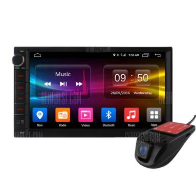 $159 with coupon for Ownice C500 OL – 7002F Android 6.0 Car Navigation with DVR  –  BLACK from GearBest
