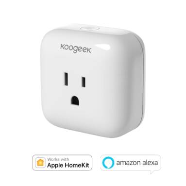 $4 OFF Koogeek Wi-Fi Enabled Improved Smart Plug,free shipping $25.99 (Code:KGKP11) from TOMTOP Technology Co., Ltd