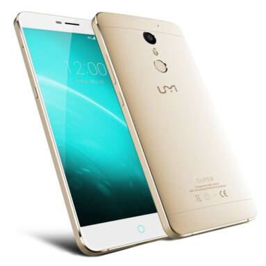 Extra $40 Off 100pcs Only UMI Super Smartphone w/ Free Shipping(Code: Super40) from TOMTOP Technology Co., Ltd