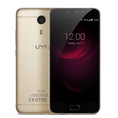 $176.99 ONLY Umi Plus Smartphone Flash Sale w/ Free Shipping from TOMTOP Technology Co., Ltd
