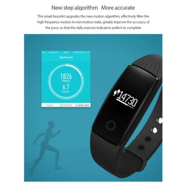 39% OFF V05C Heart-rate Smart BT Sport Wristband,limited offer $17.29 from TOMTOP Technology Co., Ltd