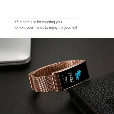 $6 OFF Microwear X3 Waterproof Smart Band,free shipping $30.99(Code:DSX3SMB) from TOMTOP Technology Co., Ltd