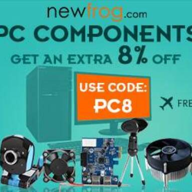 PC Components-Get an Extra 8% Off from Newfrog.com