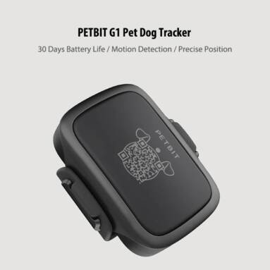 $39 with coupon for PETBIT G1 Waterproof Pet Dog Tracker Anti-lost Security Device from GearBest