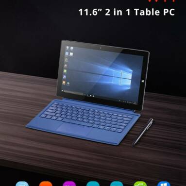 $268 with coupon for  PIPO W11 2 in 1 Tablet PC Intel Gemini Lake N4100 Quad Core 11.6″ IPS Screen 1920*1080 4GB RAM 64GB ROM Windows 10 – Blue from GEEKBUYING