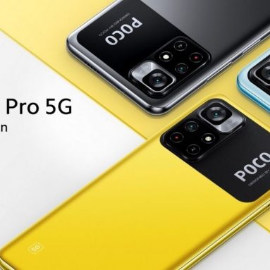€ 209 với phiếu giảm giá cho Xiaomi POCO M4 Pro 5G NFC 6GB + 128GB 5G Điện thoại thông minh 6,6 ″ 90Hz FHD + Màn hình chấm 33W Pro 50MP Máy ảnh 5000mAh-Phiên bản EU từ kho EU EDWAYBUY