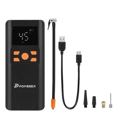 €22 with coupon for POPDEER PD-AP1 6000mAh 22.2Wh Wireless Car Air Compressor from EU warehouse BANGGOOD