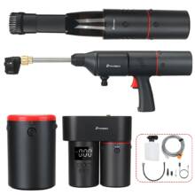€98 with coupon for POPDEER PD-E Pro Multifunctional 4-in-1 Cordless Tire Inflator Pump + Car Wash Gun + Vacuum Cleaner + Cordless Power Bank Charger from BANGGOOD