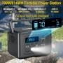 POWDEOM EV700 700W 614WH Portable LiFePO4 Battery Power Station