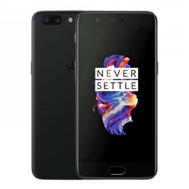 $60 OFF OnePlus 5 4G Smartphone 8+128G,free shipping $539.99(Code:DSOPLS128) from TOMTOP Technology Co., Ltd