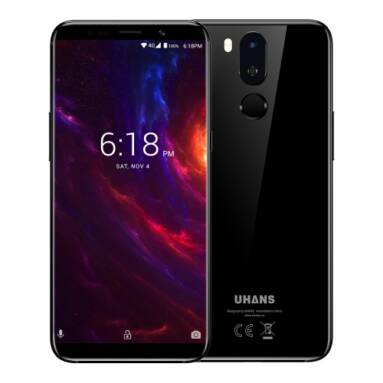 28% OFF UHANS i8 Face Recognition 5.7-inches Smartphone 4GB+64GB limited offer $139.99 from TOMTOP Technology Co., Ltd