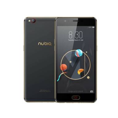 38% OFF Nubia M2 Lite 4G Smartphone 5.5 Inches 3GB + 64GB,limited offer $115.99 from TOMTOP Technology Co., Ltd