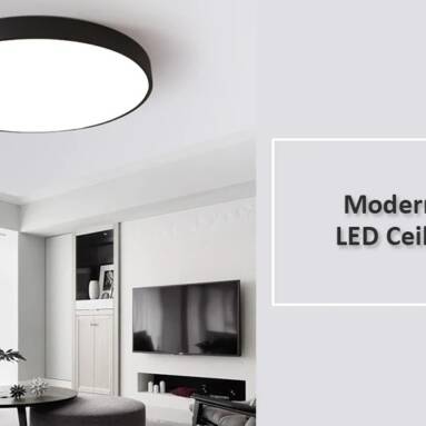 €50 with coupon for PZE – 911 – XDD Modern Round LED Ceiling Light – WHITE 48W STEPLESS DIMMING LIGHT from GearBest